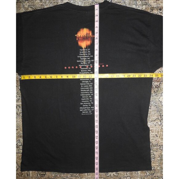 Vintage 2002 RUSH The Band Vapor Trails Tour Official Concert T-Shirt XL - Picture 7 of 7